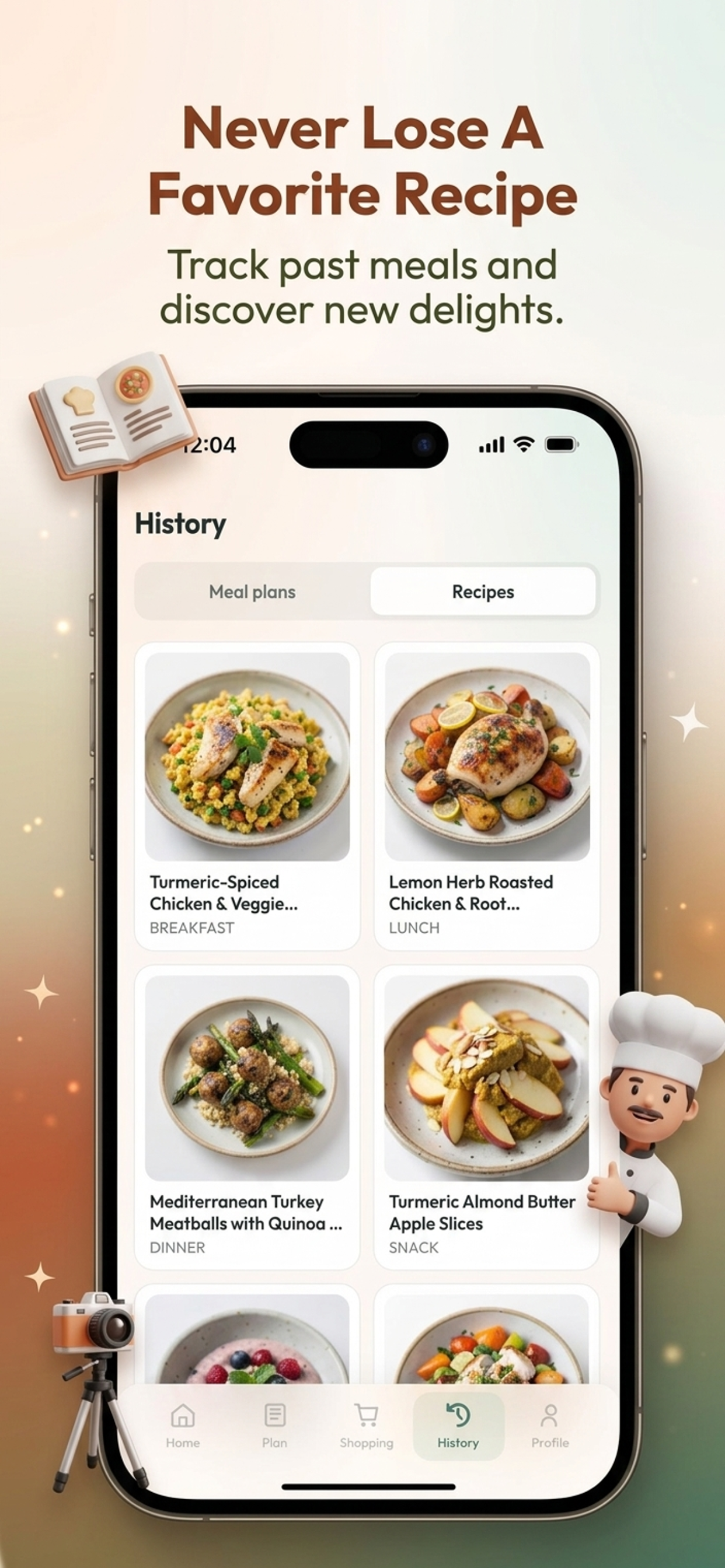 Never lose a favorite recipe